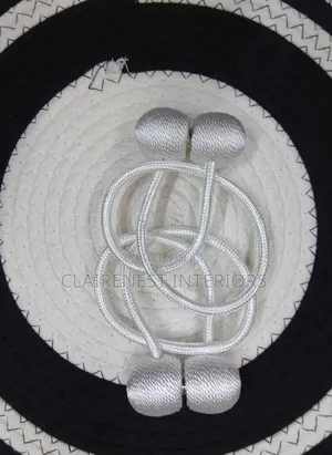 Make Your Home Décor More Polished With Grey and White Tiebacks