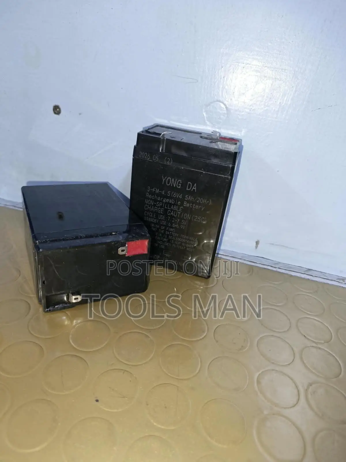 6V 4Ah Rechargeable Lead-Acid Battery