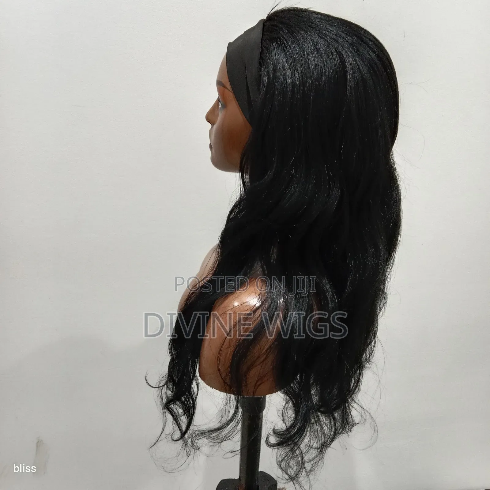Long/Short Body Wave Head Band Wig