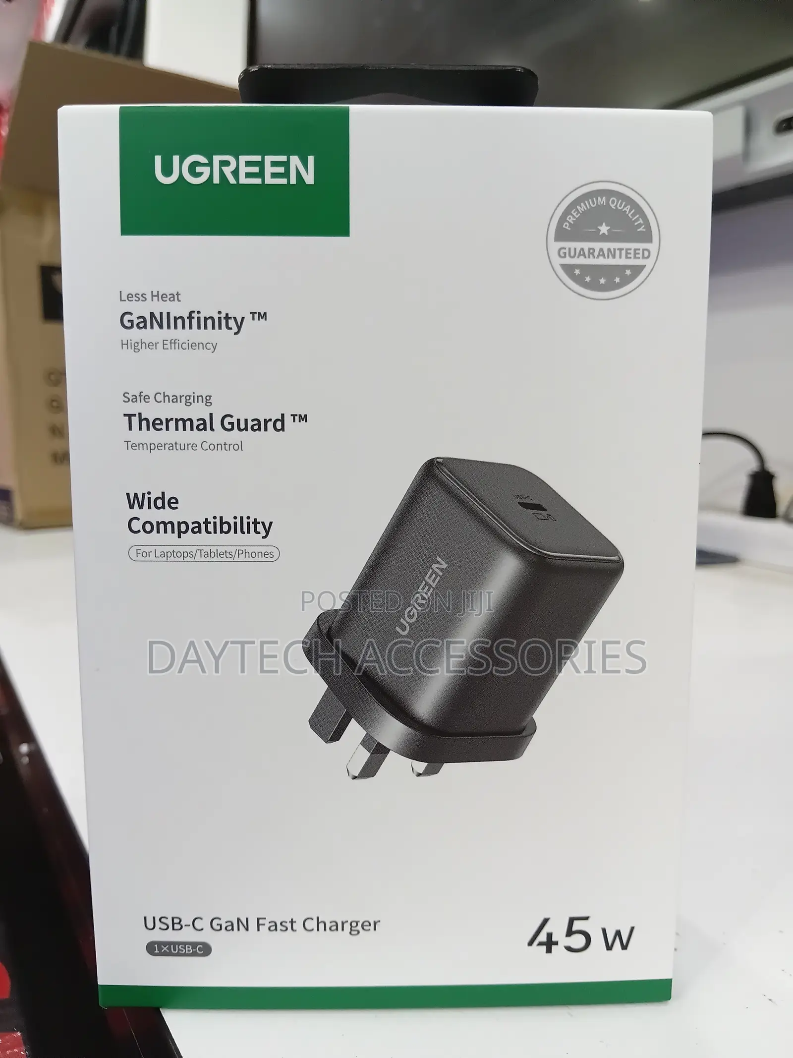 UGREEN X524 45W USB-C GaN Fast Charger Single-Port Wall Charger