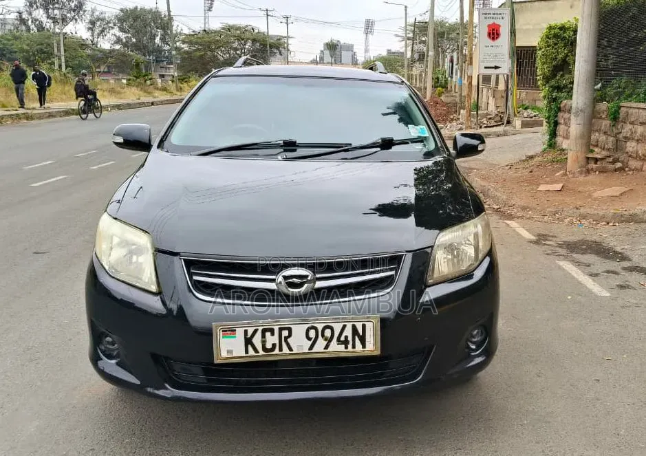 Toyota Corolla Fielder 2011 Black