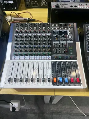 Quality Sound Kingdom Powered Audio Mixer 8 Channel
