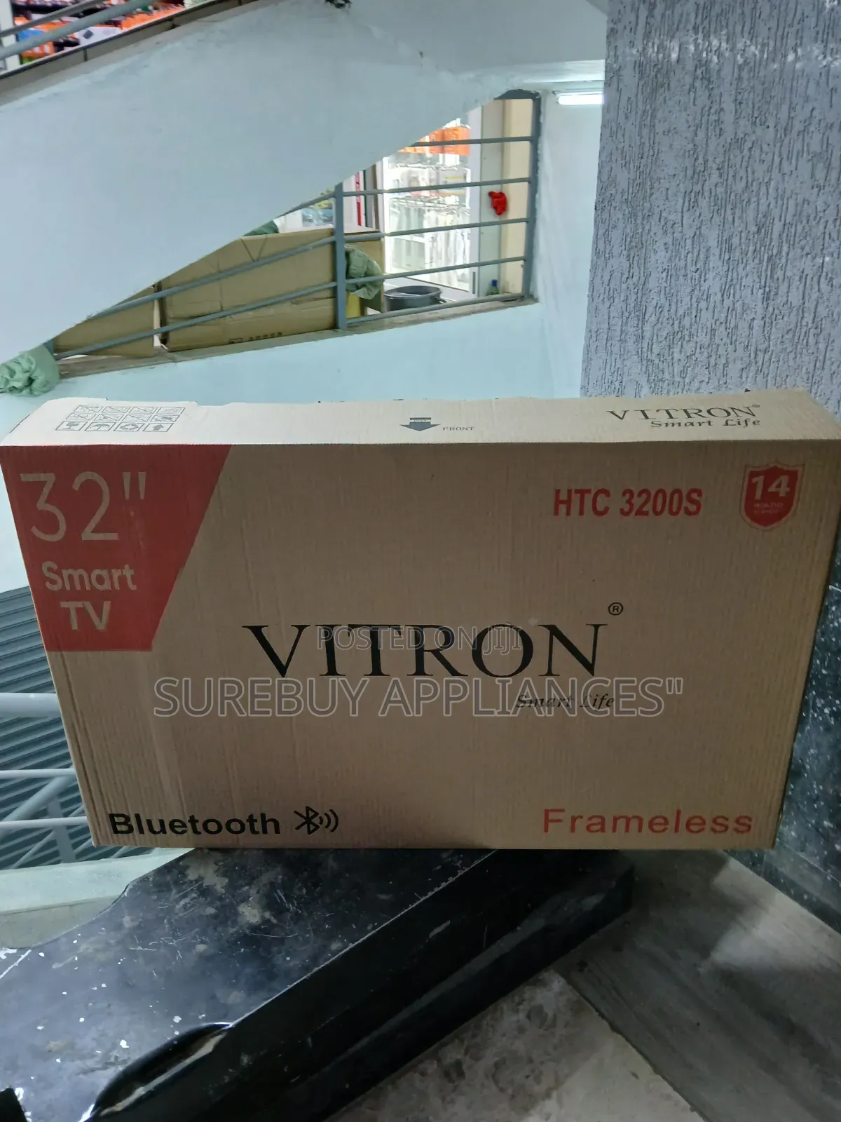 Vitron 32 Inches Smart TV Frameless