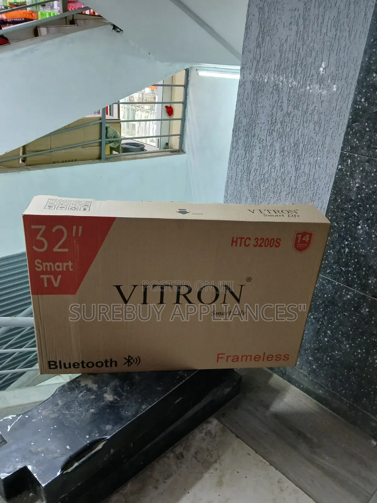 Vitron 32 Inches Smart TV Frameless