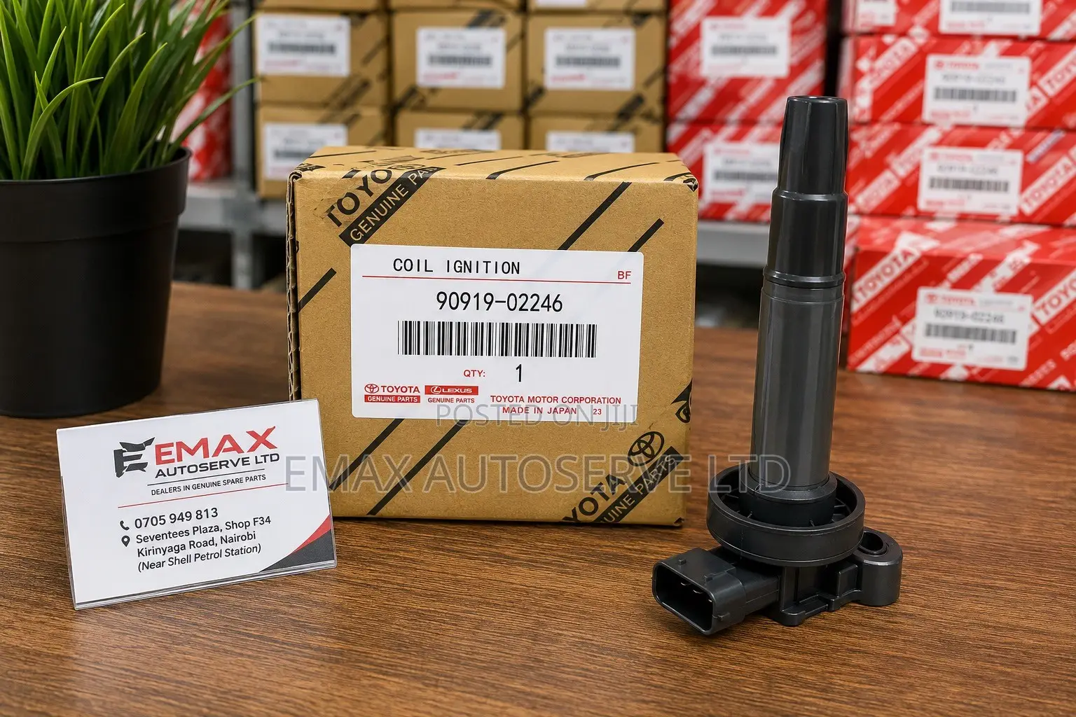90919-02246 Ignition Coil for Fielder/Wish/Isis/Premio/Voxy/Allion