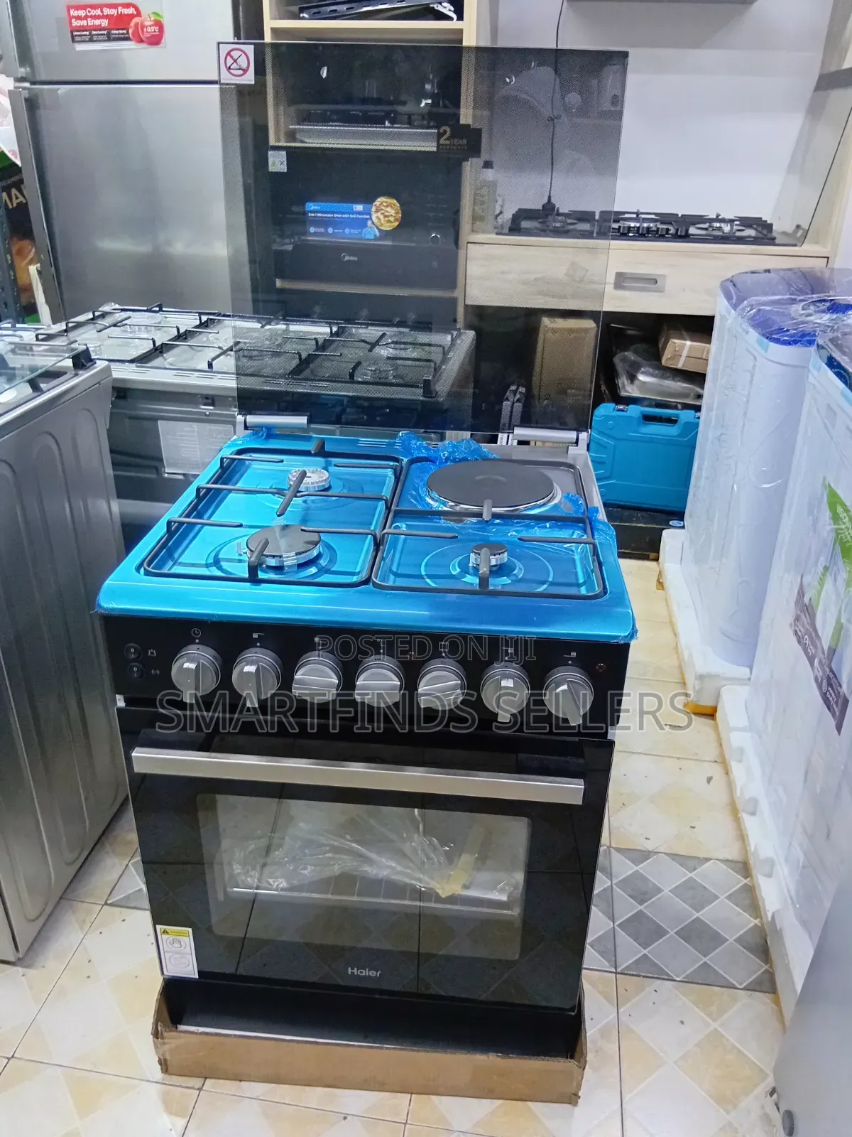 Haier 3+1 Gas Electric Cooker