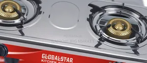 Globalstar 2 Burner Stainless Steel Table Top Cooker