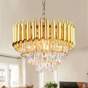 400mm Crystal Golden Chandelier