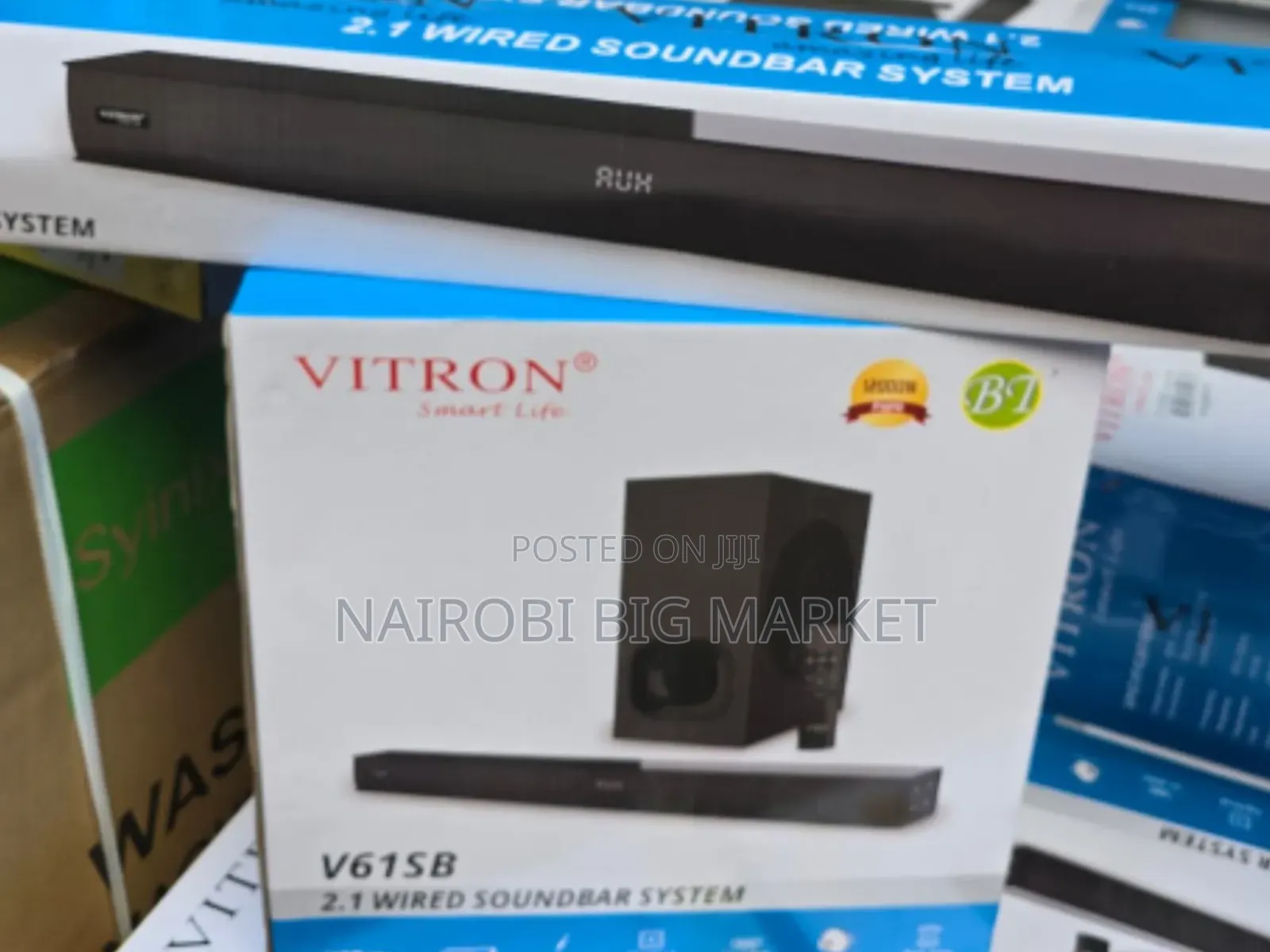 Vitron Sound Bar V61sb 1200w 2.1ch