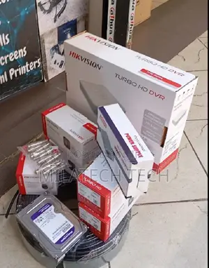 Hikvision 8 Camera Security System Ready to Install