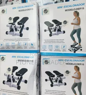 Mini Stepper With Resistance Bands