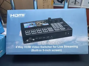 4 Way Hdmi Video Switcher With in Built in Screen