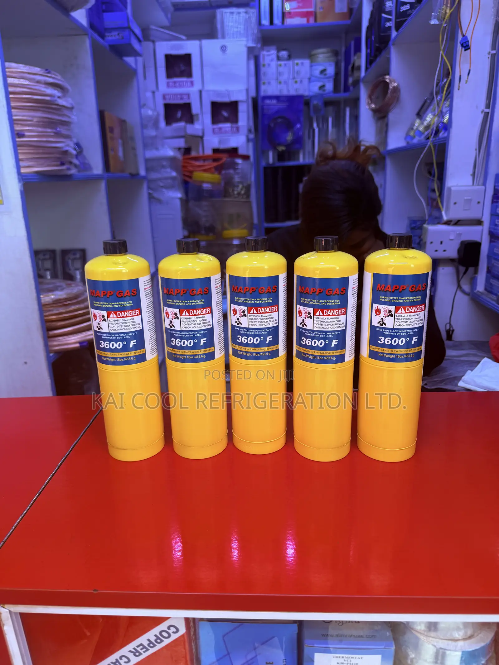 Map Gas for Copper Welding