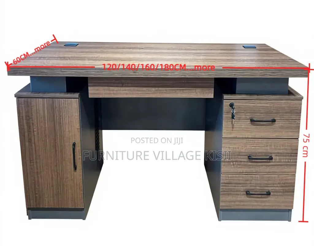 Office Desk: 1400mm Executive Office Desk