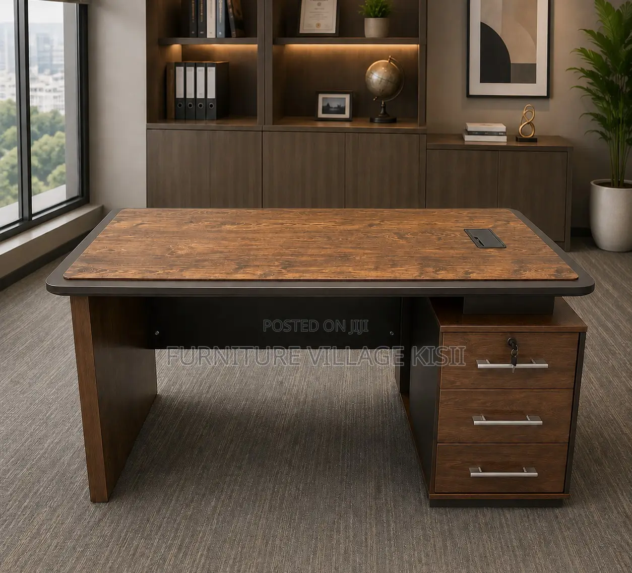Office Desk: 1400mm Executive Office Desk