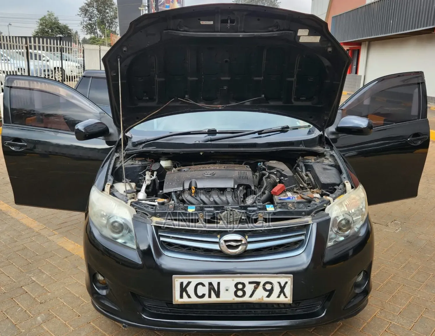 Toyota Corolla Fielder 2010 Black