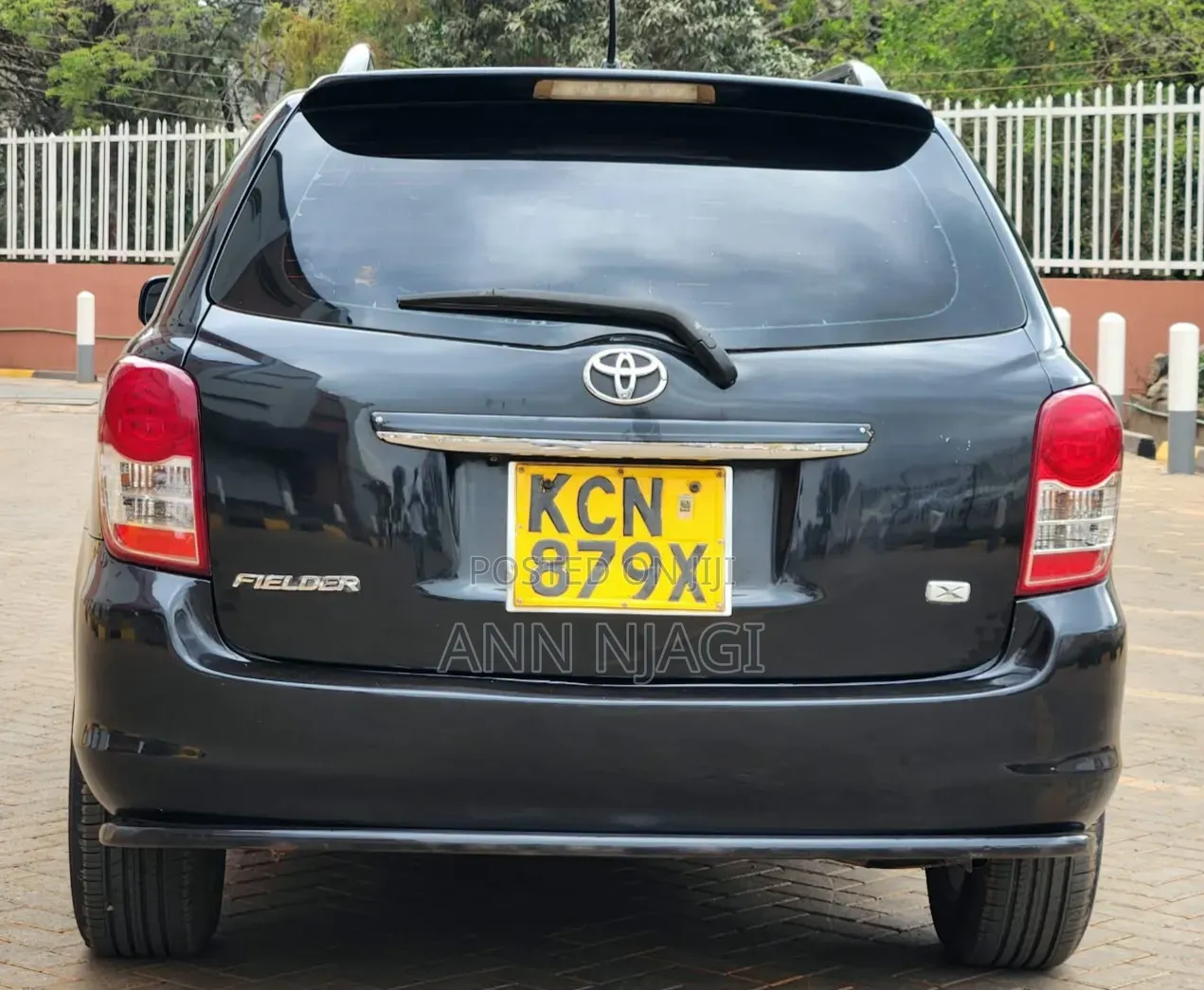 Toyota Corolla Fielder 2010 Black