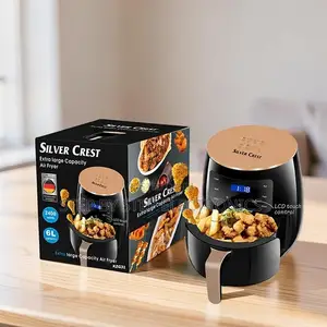 Wholesale Prices Silver Crest 4/5/6/8l Touch Screen Digital Air Fryers