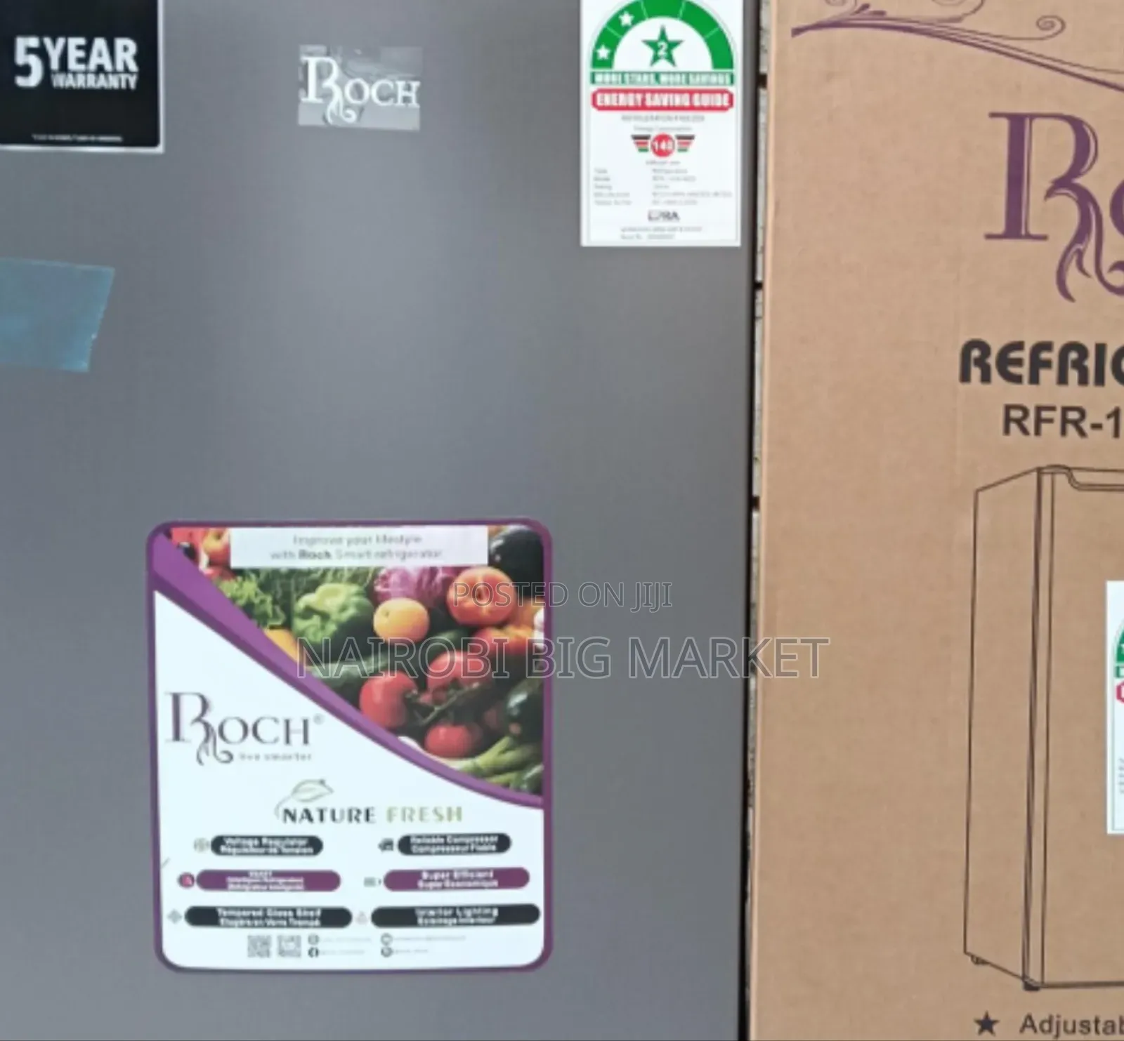 Roch 90l Single Door Fridge