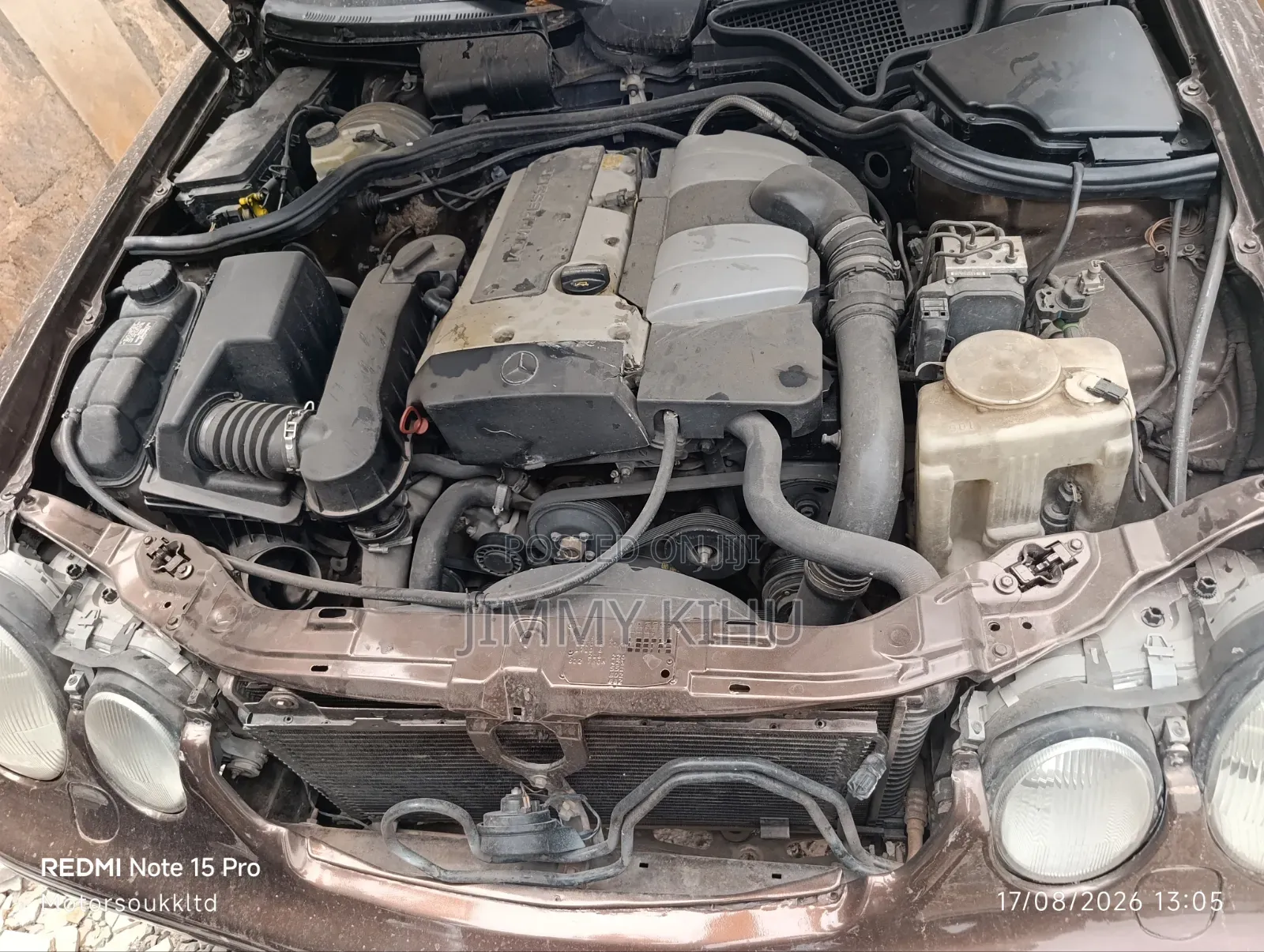 Mercedes-Benz E200 2003 Brown
