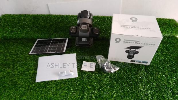 Smart VTS28 Triple Lens 4G Security Camera – Remote Monitoring