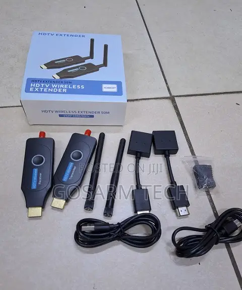 50m Wireless HDMI Extender HD Audio Video Sender Receiver