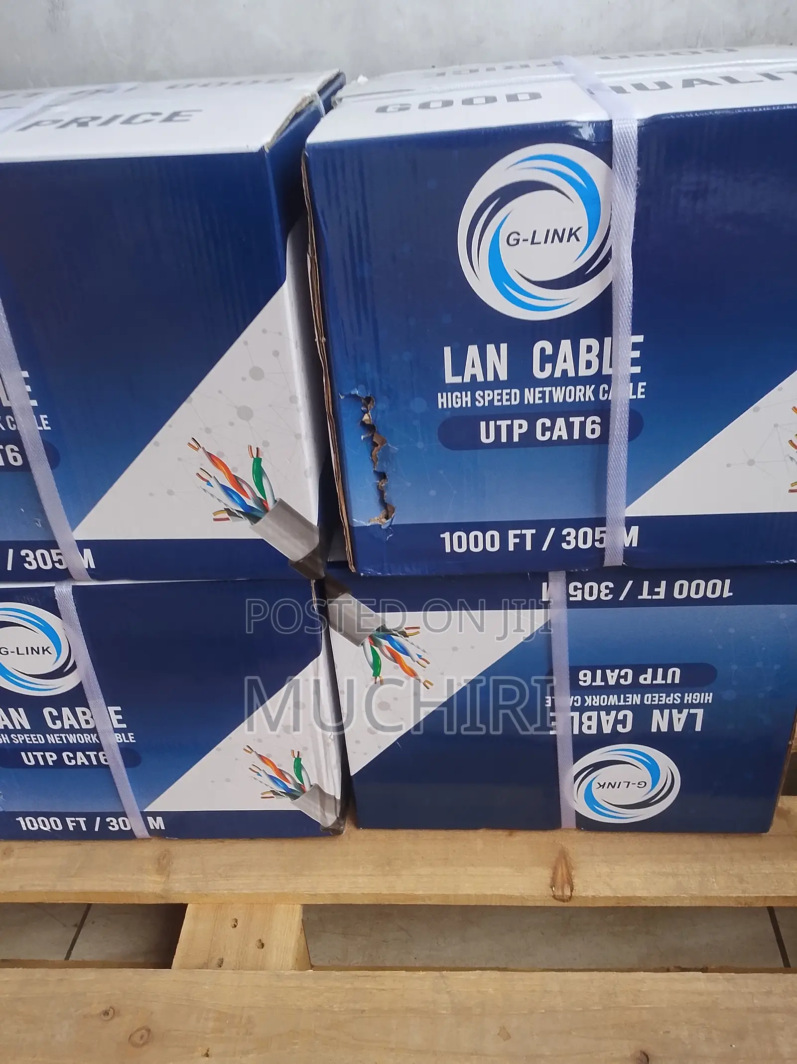 Best Quality GLINK Outdoor Ethernet Data Cable LAN Cable