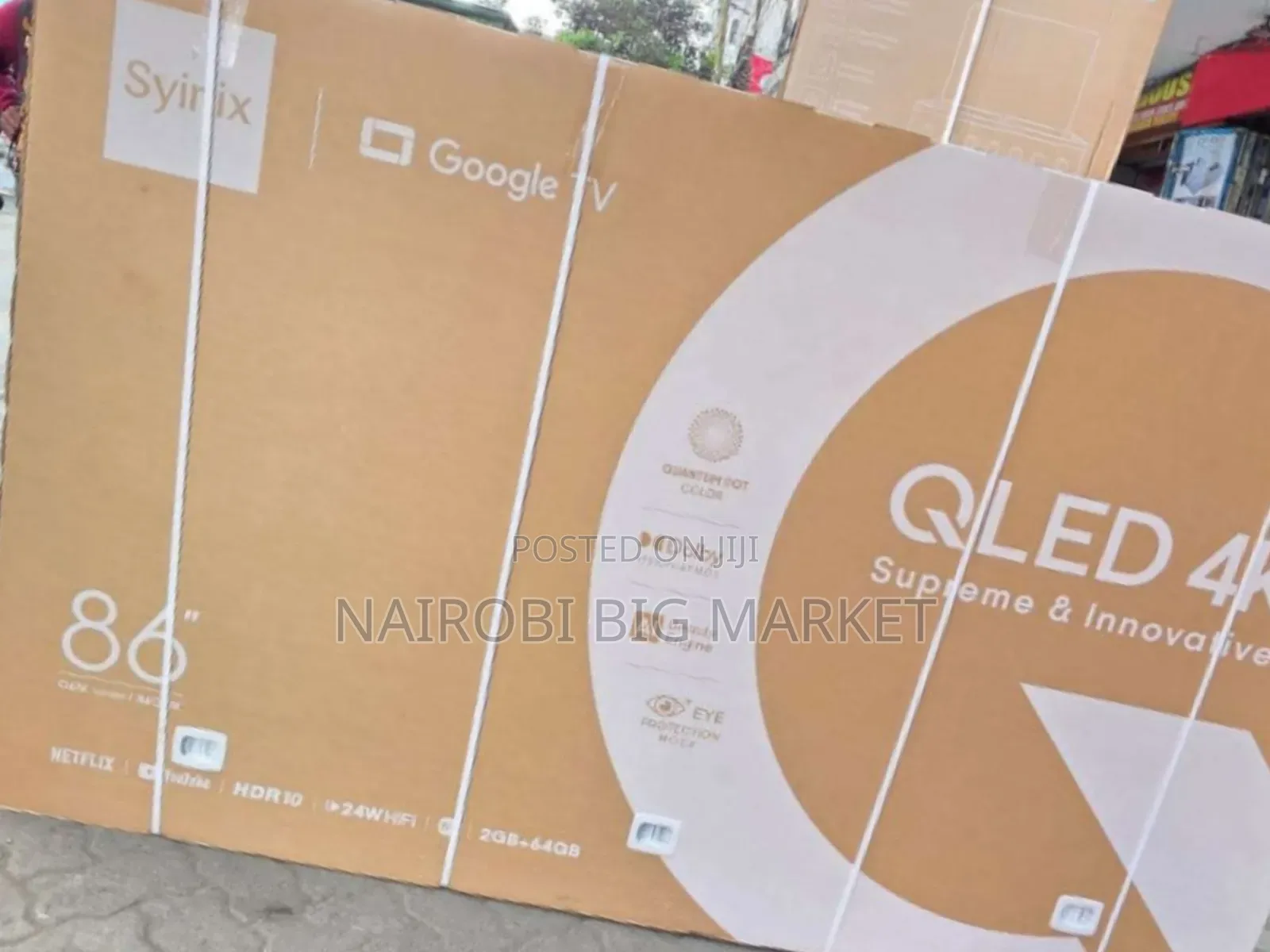 Syinix 86" Goggle QLED 