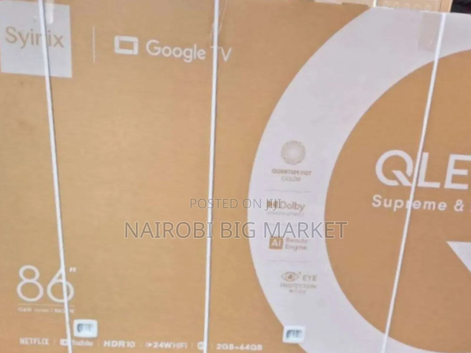 Syinix 86" Goggle QLED 