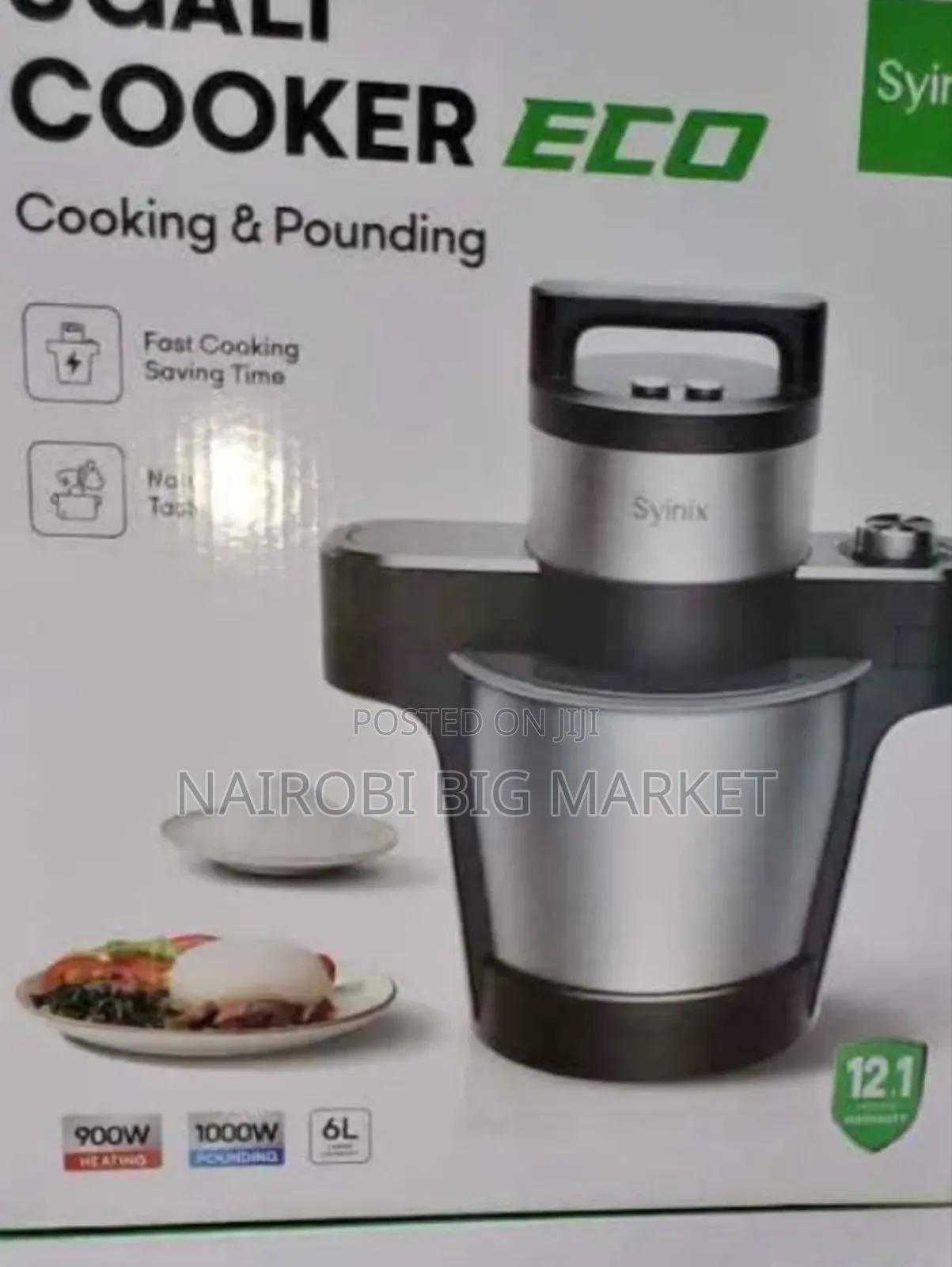 Syinix Ugali Cooker Eco