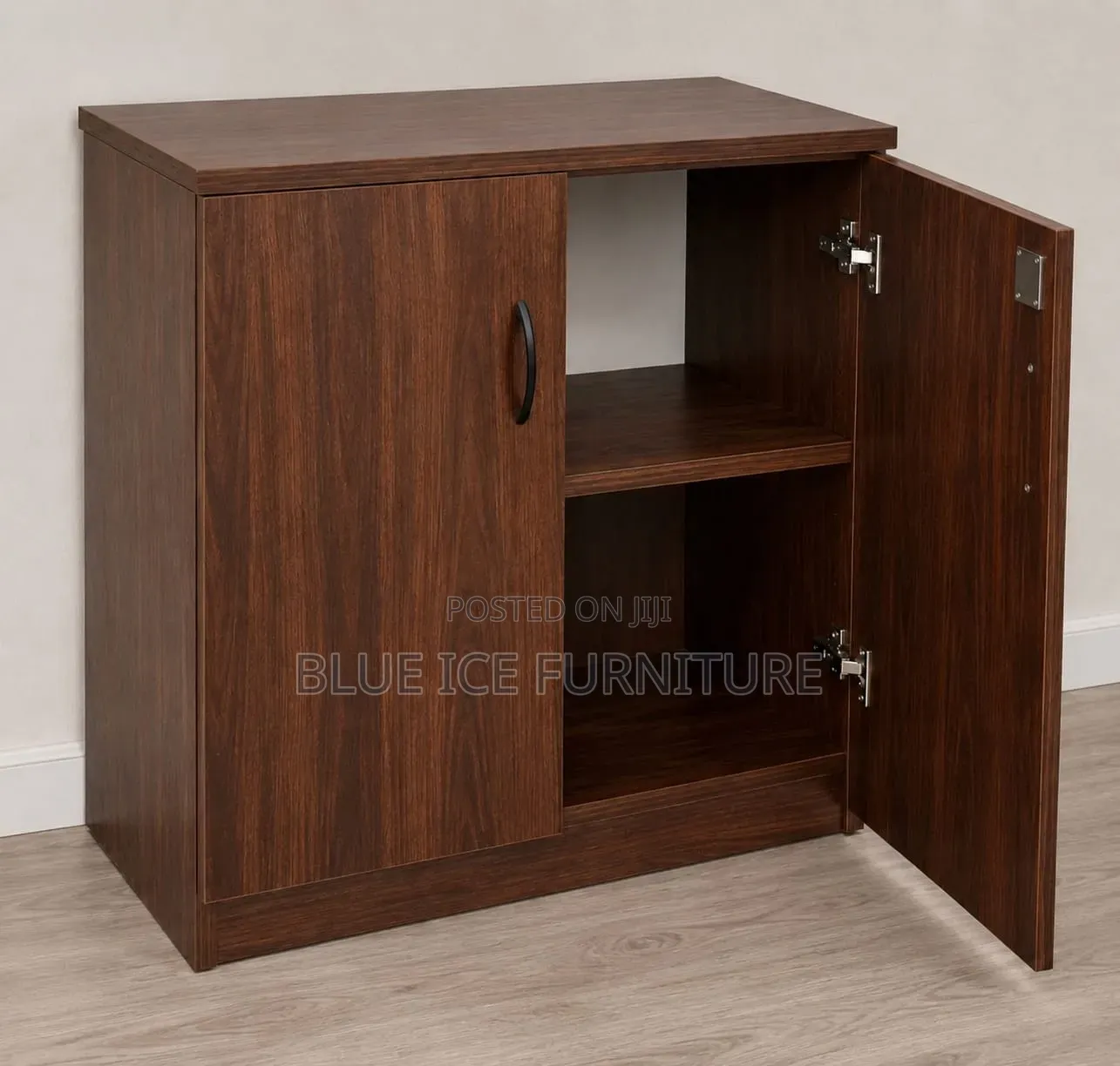 Wooden Office Storage Cabinet With Shelves Doors