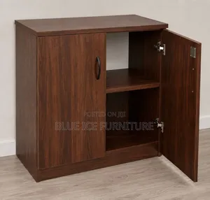 Wooden Office Storage Cabinet With Shelves Doors