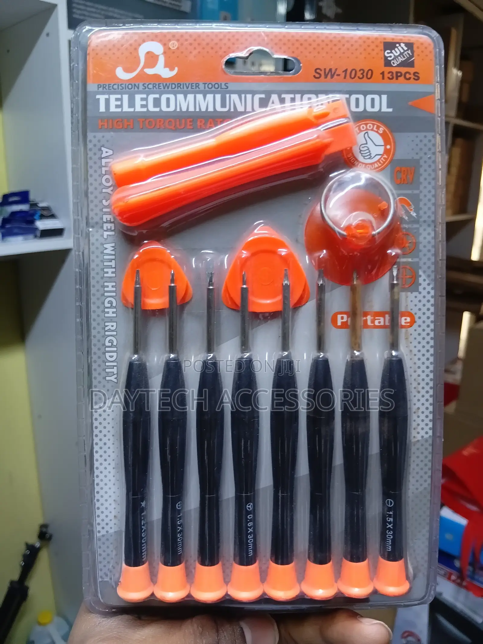 The SW-1030 13-Piece Precision Screwdriver Set