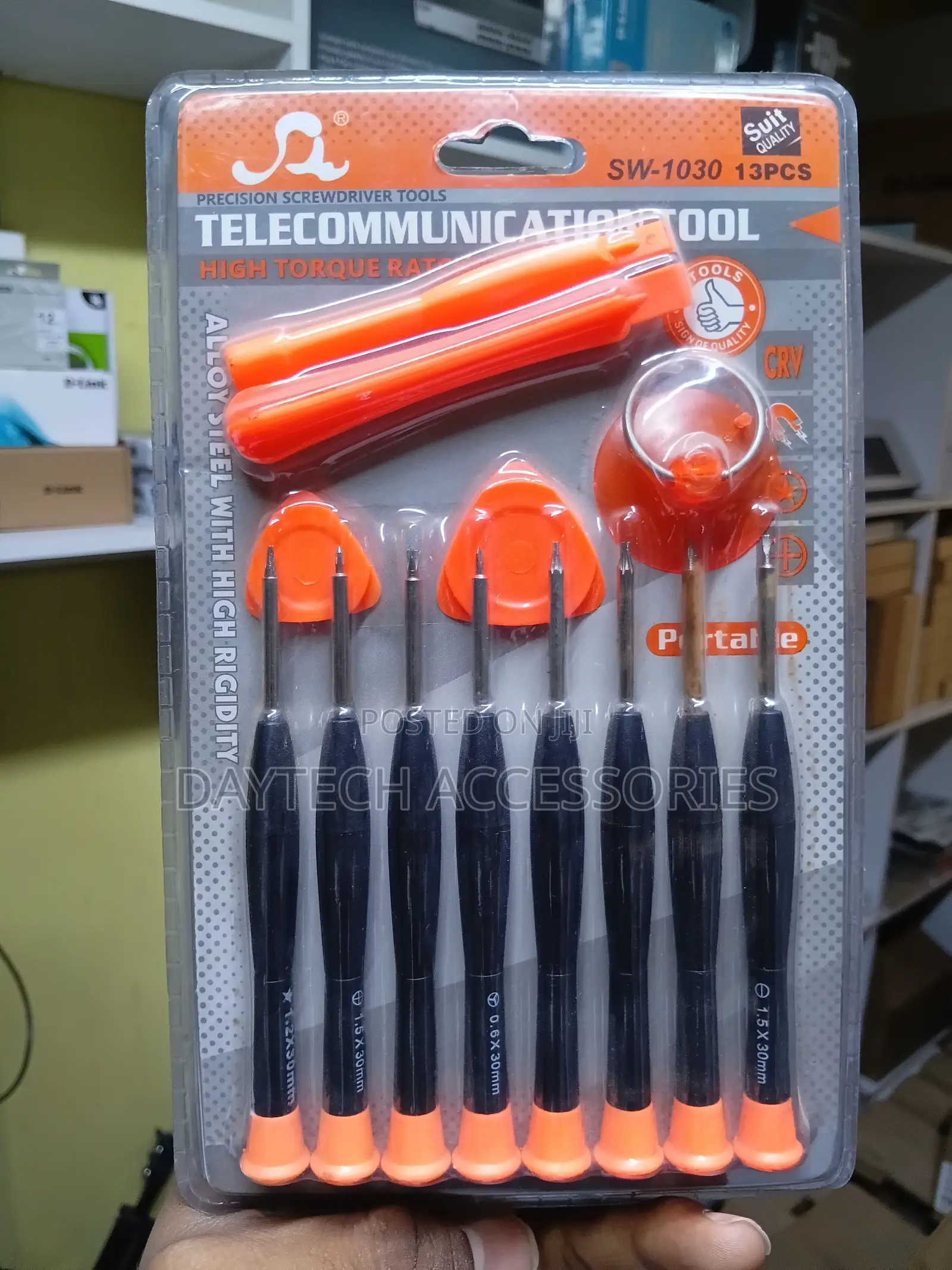 The SW-1030 13-Piece Precision Screwdriver Set