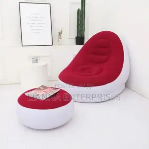 Inflatable Lazy Sofa Set With Footrest**inflatable**