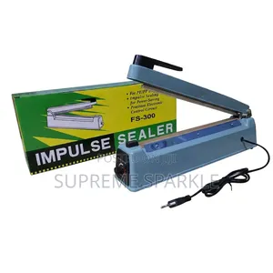 Impulse Sealer 300mm(12") Hand Heat Plastic Bag Sealing Machine
