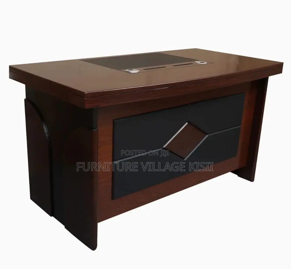 Office Desk: Executive Mahogany Desk1200mm