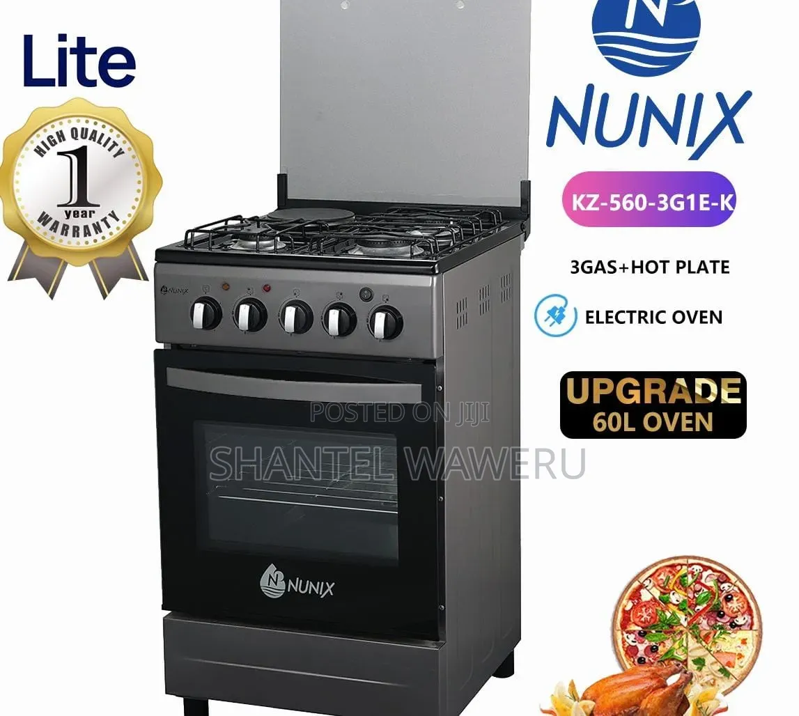New Model 50*55 Nunix 3+1 Standing Cooker at 16000