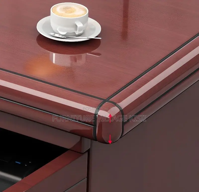 Office Desk: Executive Mahogany Desk1200mm