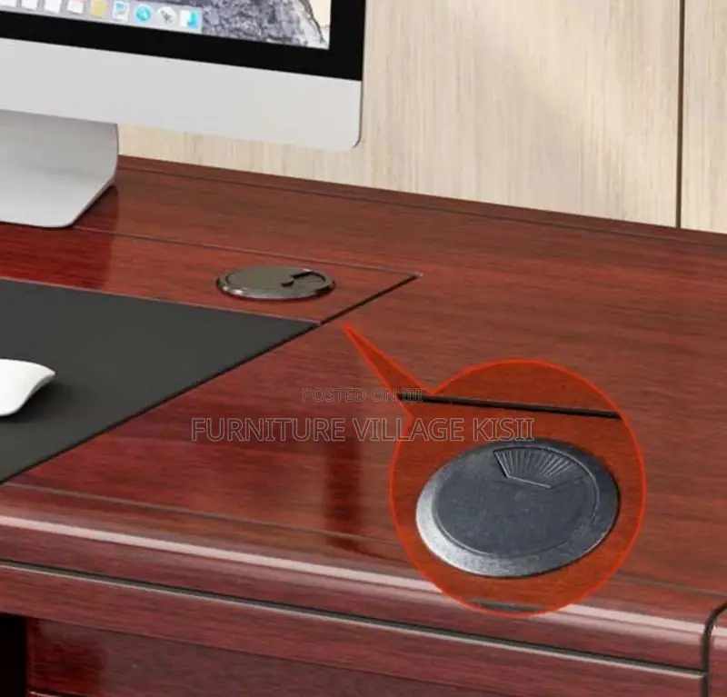 Office Desk: Executive Mahogany Desk1200mm
