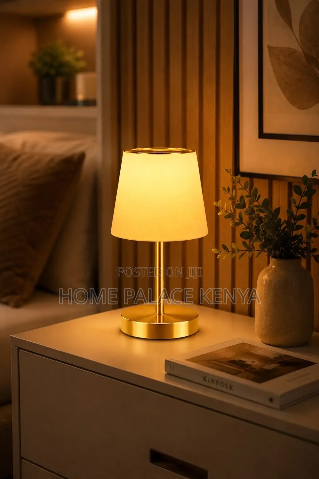 Bedside Lamp; Stylish Contemporary Bedside Table Night Lamp for Home