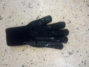 1 Pair Barbecue Gloves / Heat Resistant Barbecue Grill Gloves