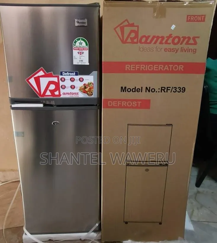 Ramtons 138 Litres Double Door Refrigerator at 27500