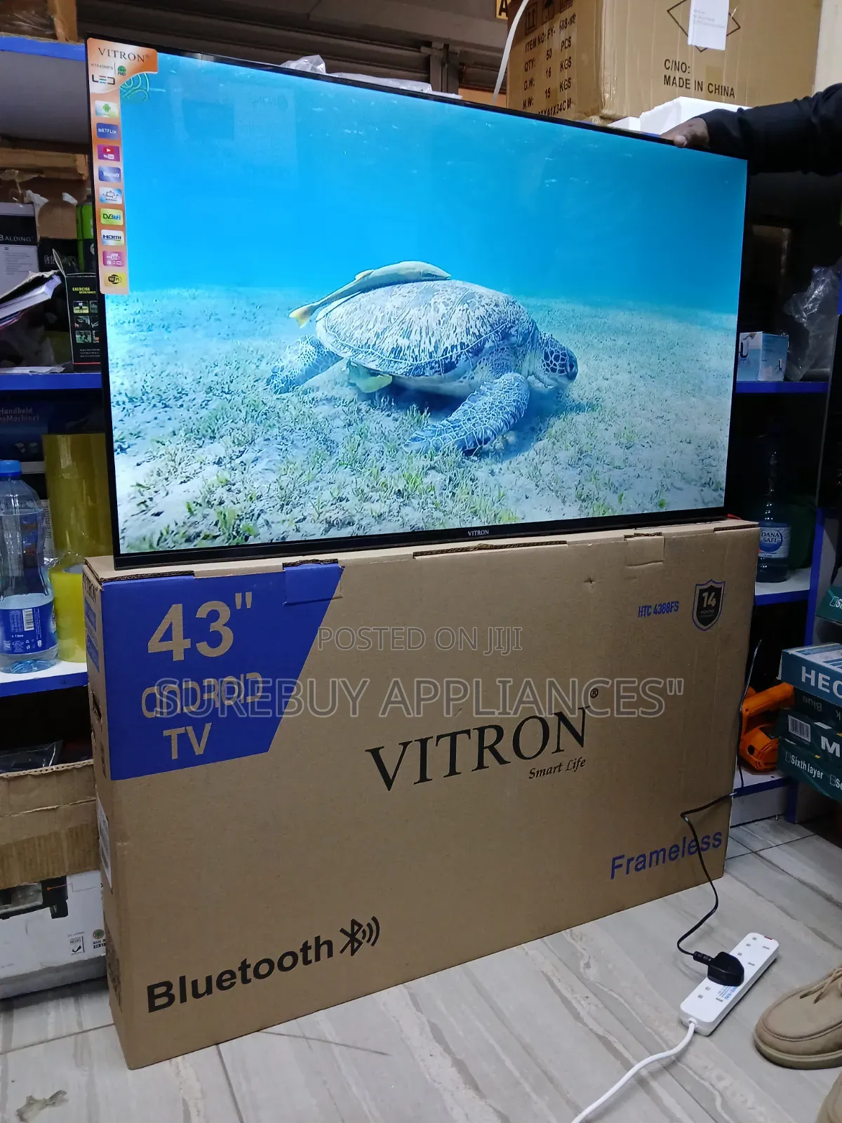 Vitron 43 Frameless TV Available