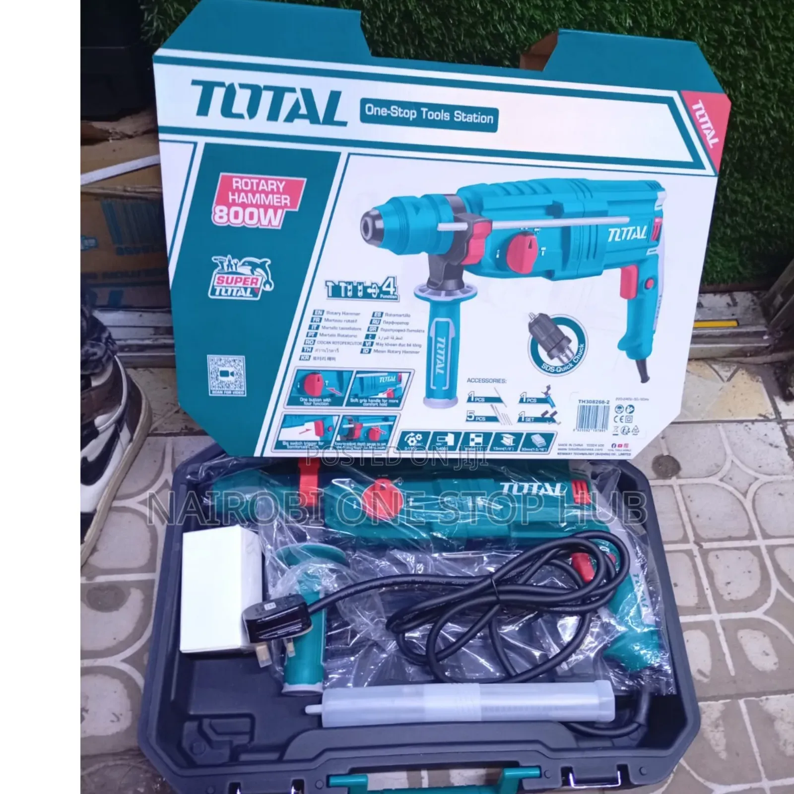 Total Rotary Hammer 800w