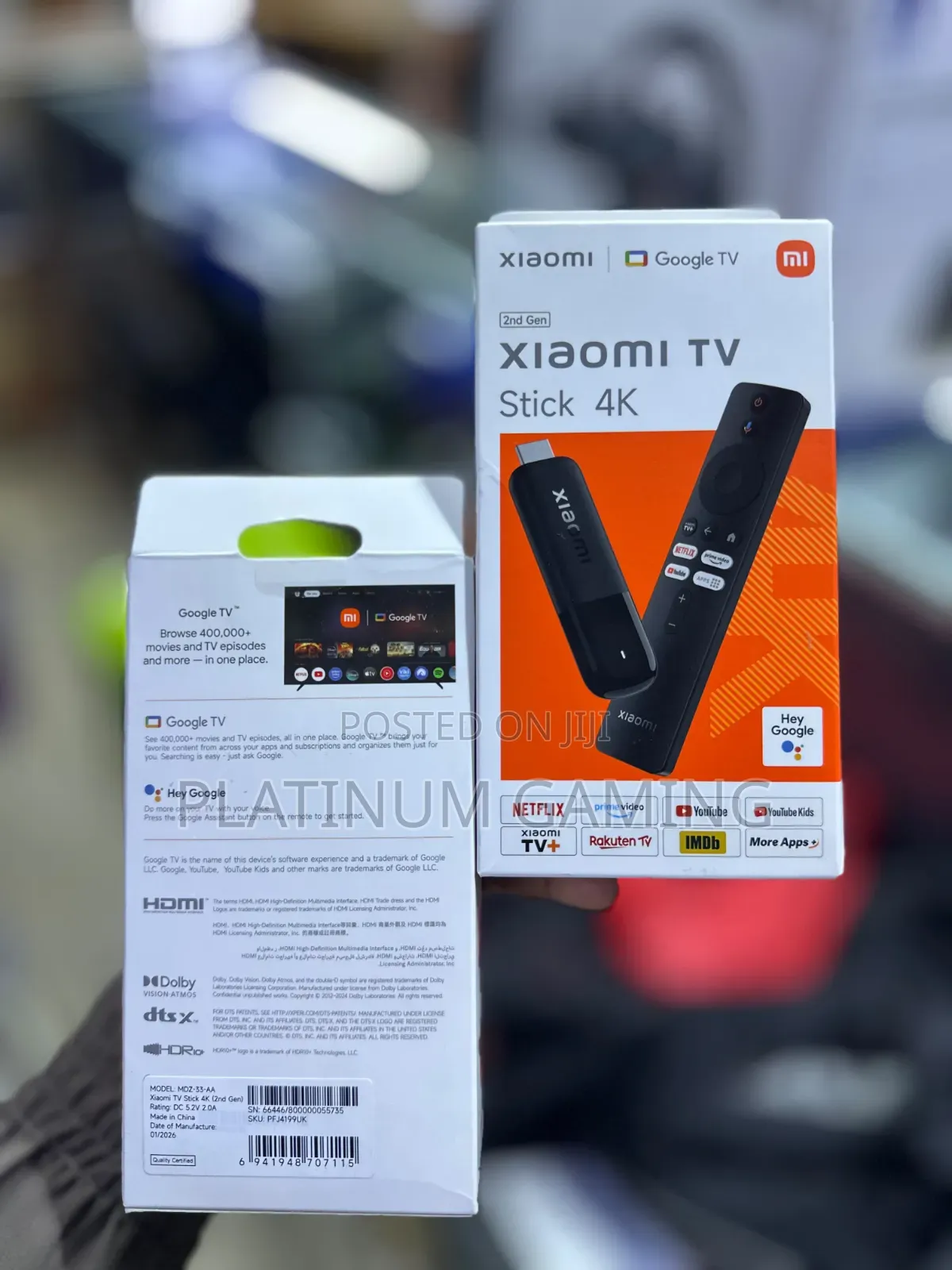 Xiaomi TV Stick (2nd Gen) -Streaming TV Box