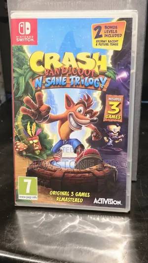 Crash Bandicoot and Sane Triology