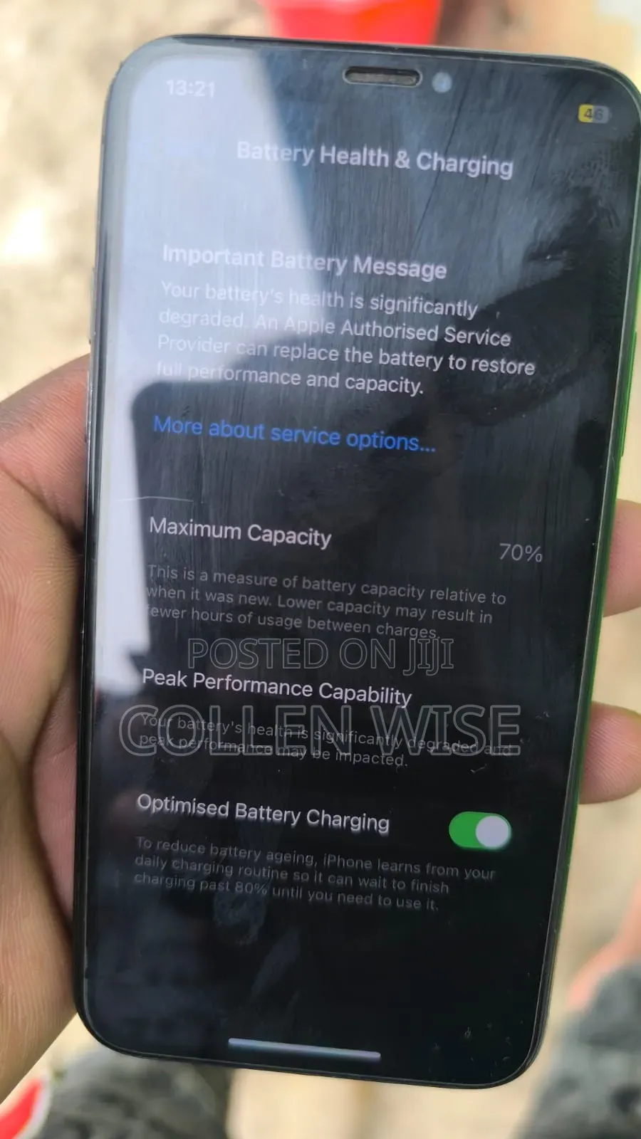 Apple iPhone X 256 GB Black