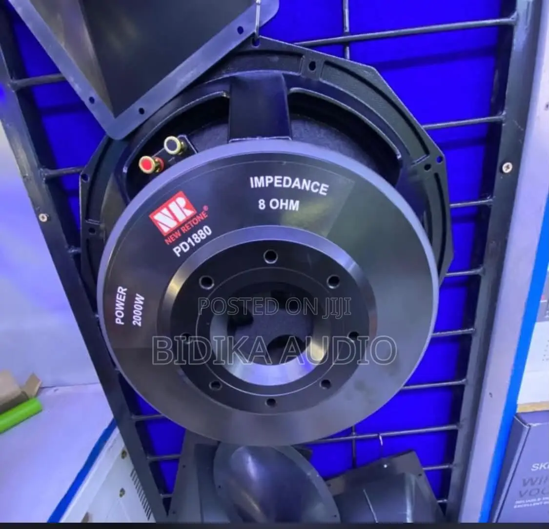 PD1880 High-Power 125mm Voice Coil Low-Frequency Transducer Component