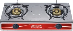 Globalstar 2 Burner Stainless Steel Table Top Cooker at
